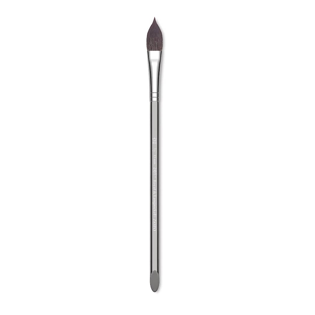 Open in modal - Royal & Langnickel Zen Synthetic Watercolor Brush - Pointed Oval, 1/2"
