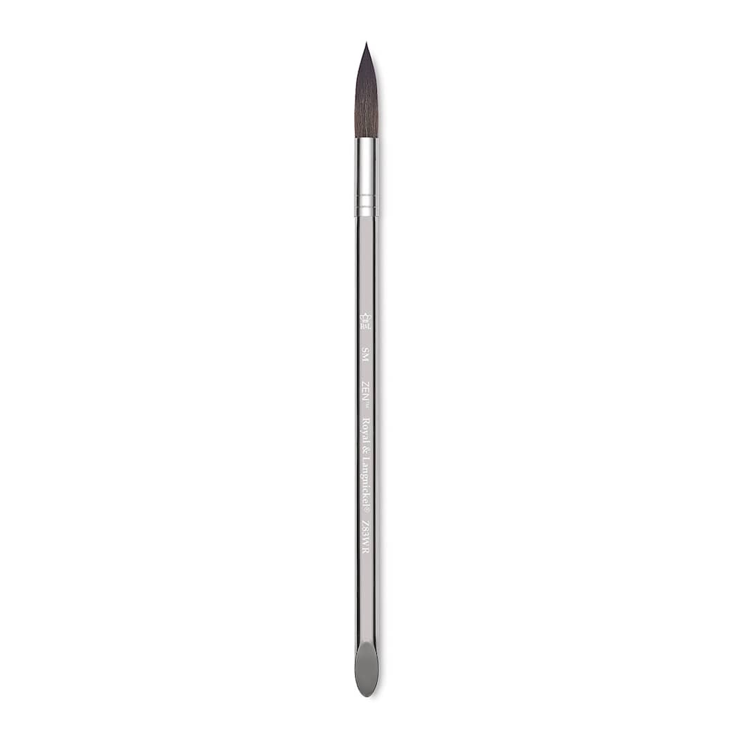 Open in modal - Royal & Langnickel Zen Synthetic Watercolor Brush - Round Wash, Size Small
