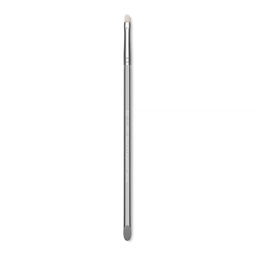 Open in modal - Royal & Langnickel Zen Watercolor Brush - Stiff Scrubber, Size 2 (full length)
