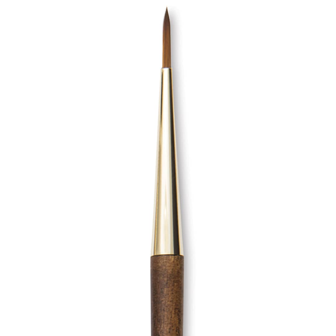 Open in modal - Isabey Vintage Isaqua Synthetic Brush - Round, Size 4, Short Handle