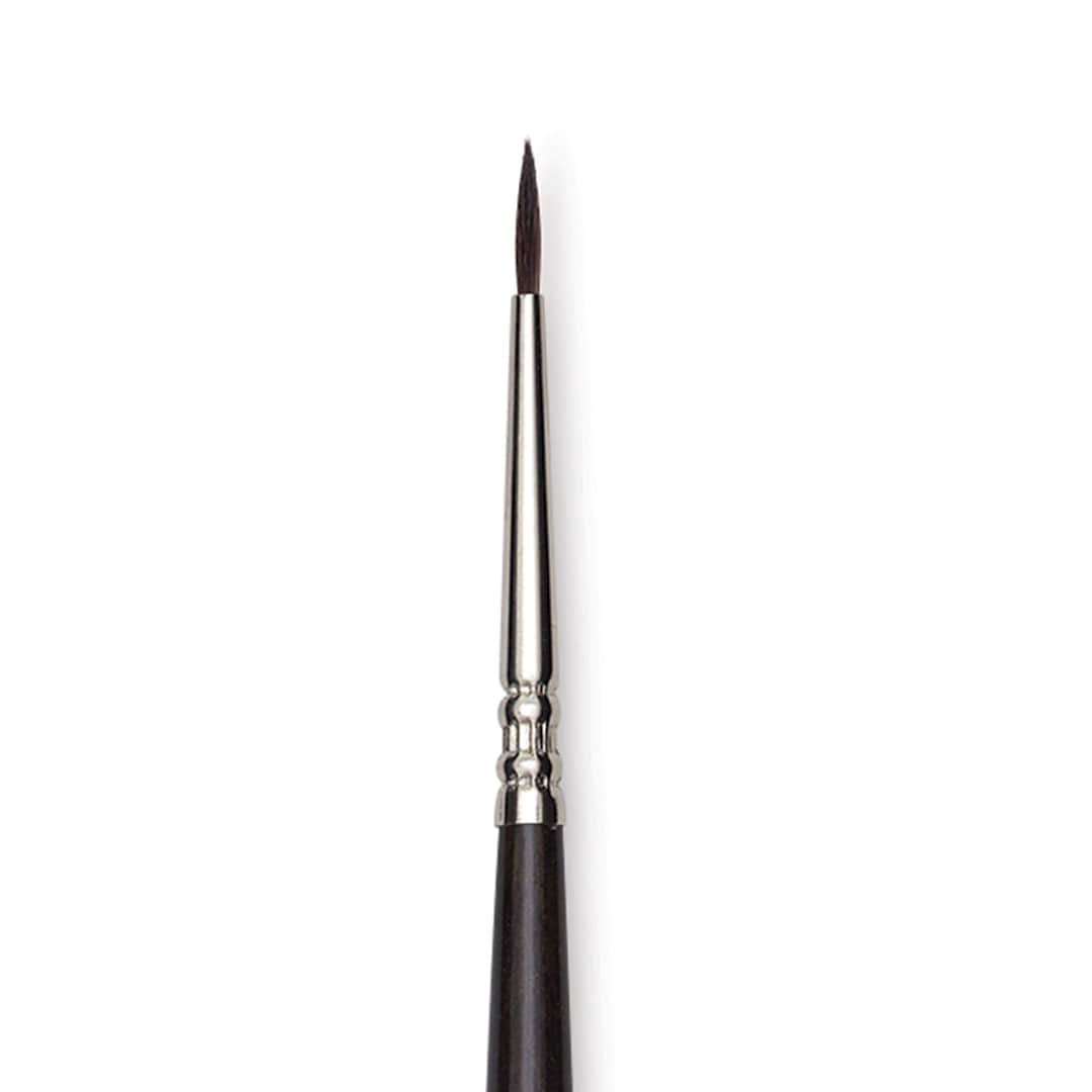 Open in modal - Escoda Último Synthetic Squirrel Brush - Round, Size 0 (close-up)