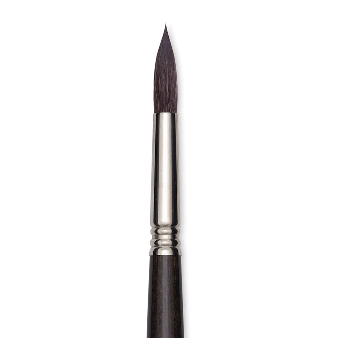 Open in modal - Escoda Último Synthetic Squirrel Brush - Round, Size 12 (close-up)