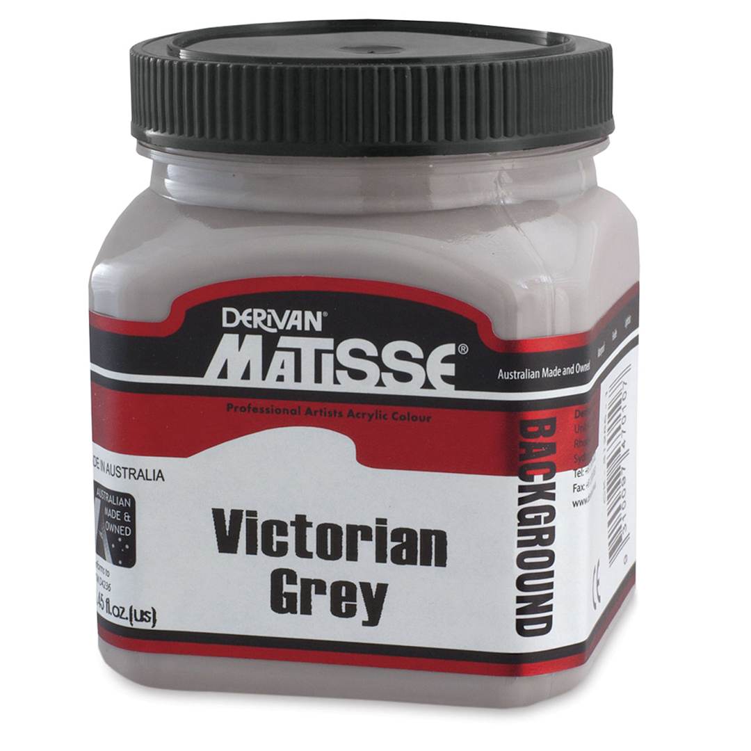 Open in modal - Matisse Background Colors Acrylic Paint - Victorian Grey, 250 ml