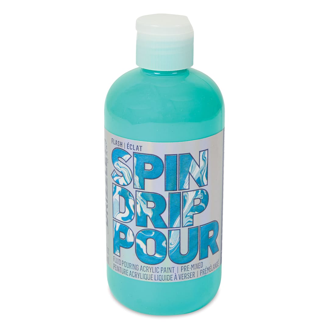 Open in modal - FolkArt Drizzle Acrylic Pouring Paint - Tidal Wave Flash Color Shift, 9 oz