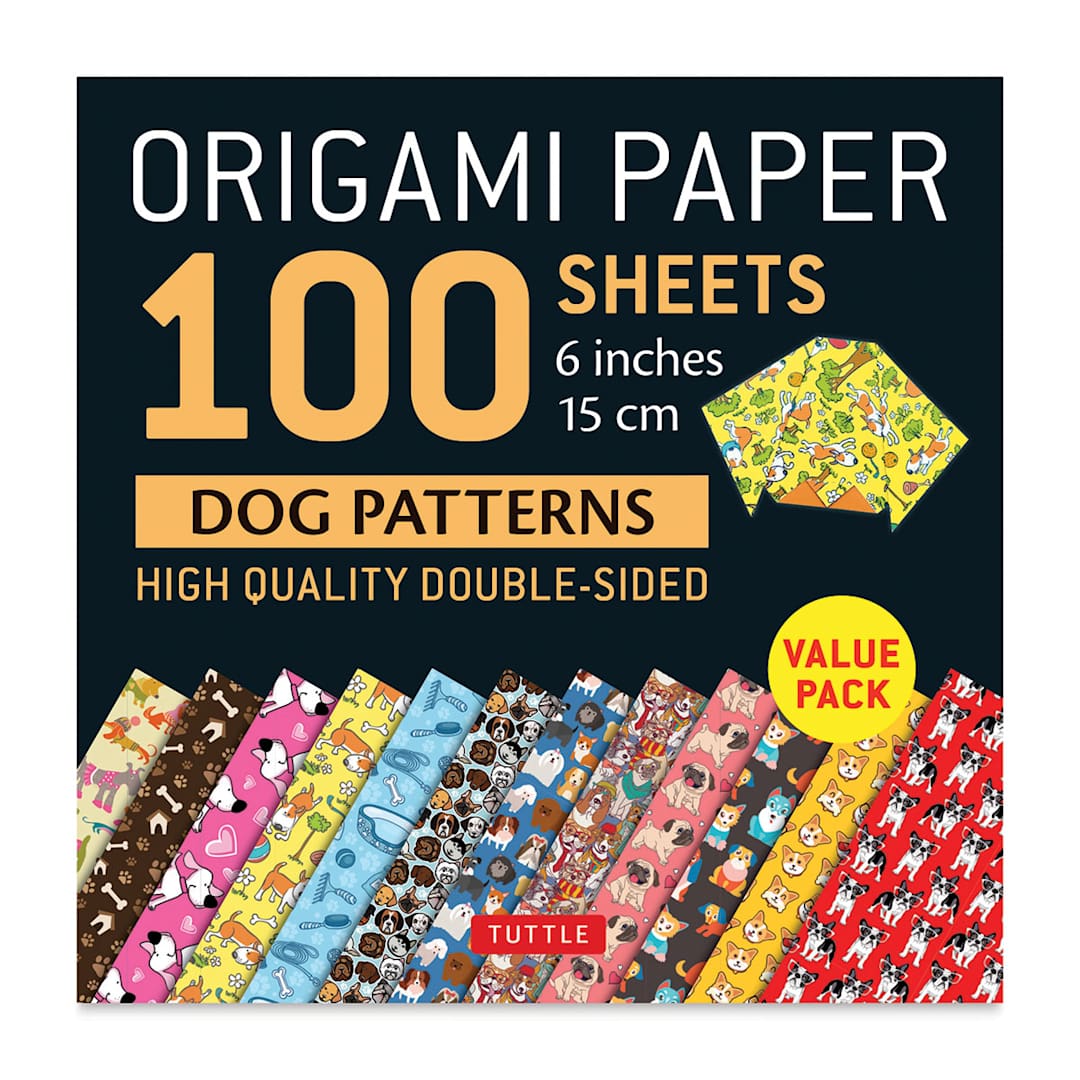 Open in modal - Tuttle Origami Pack Dog Patterns 