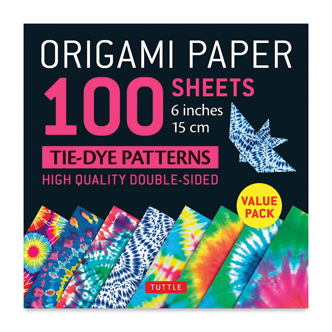 Open in modal - Tuttle Origami Pack Tie Dye Patterns 