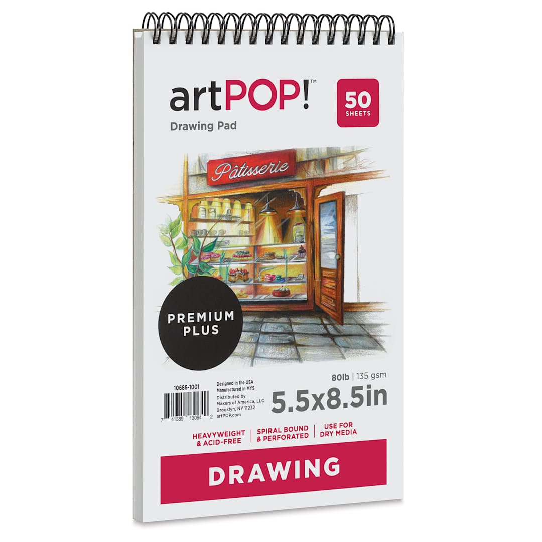 Open in modal - artPOP! Drawing Pad - 5-1/2" x 8-1/2"