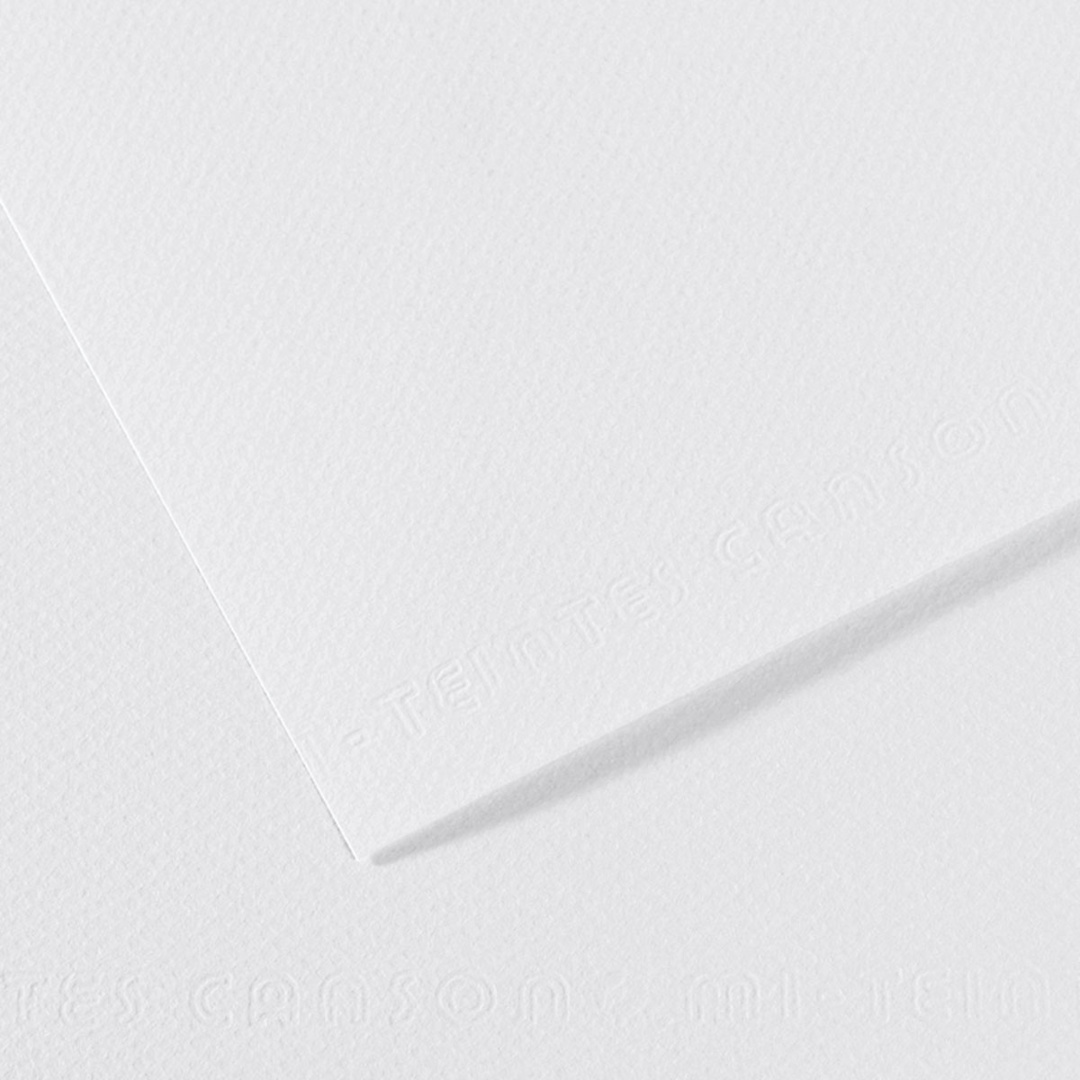 Open in modal - Canson Mi-Teintes Drawing Papers - 8-1/2" x 11", White, 25 Sheets