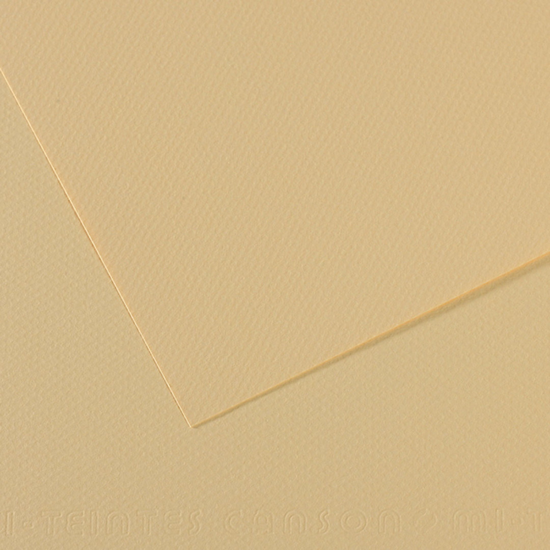 Open in modal - Canson Mi-Teintes Drawing Papers - 8-1/2" x 11", Cream, 25 Sheets