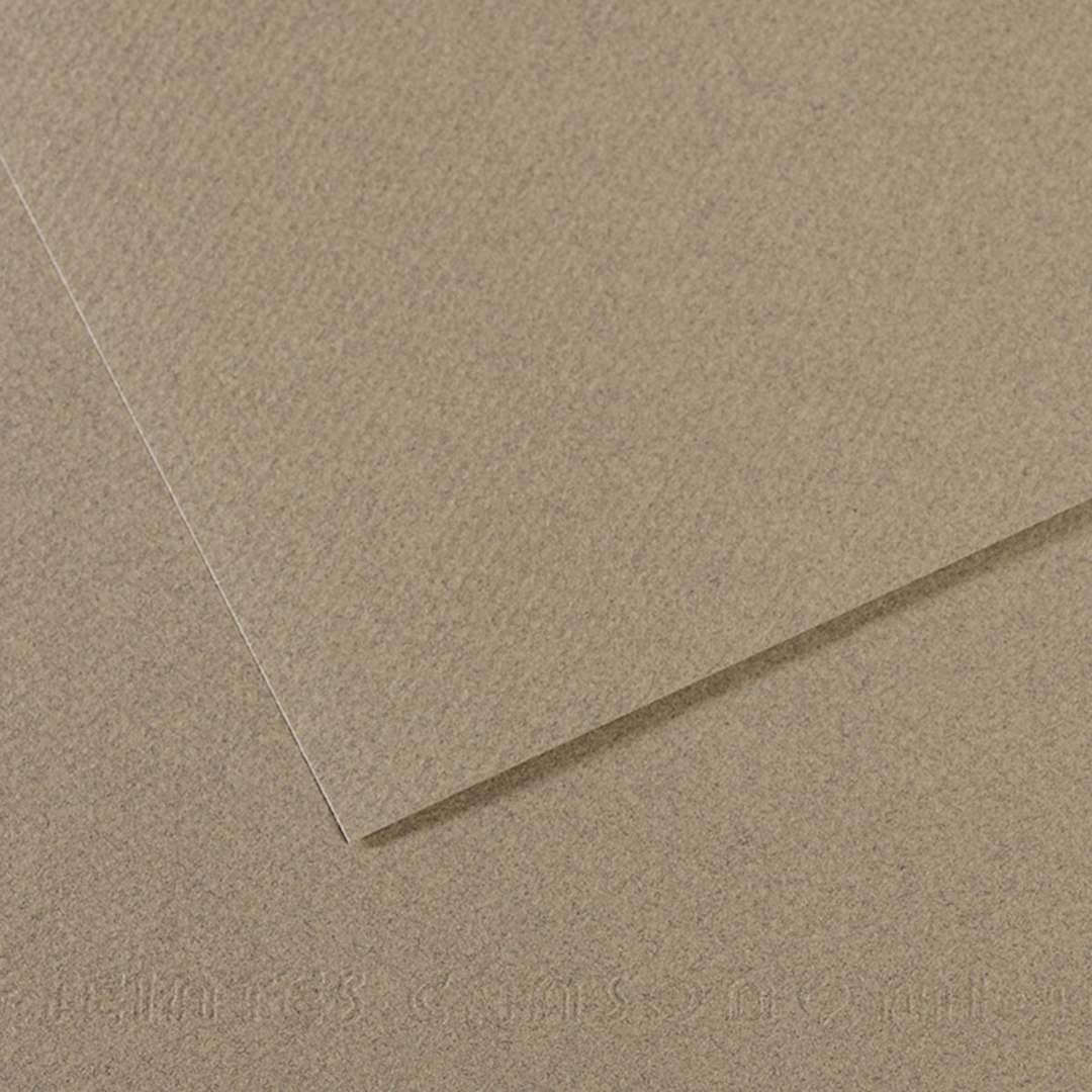 Open in modal - Canson Mi-Teintes Drawing Paper - 19" x 25", Felt Grey, Single Sheet