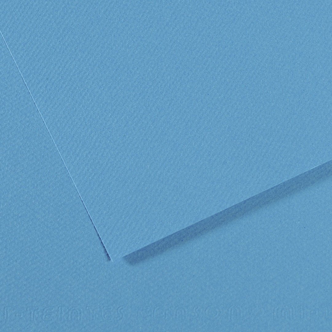 Open in modal - Canson Mi-Teintes Drawing Paper - 19" x 25", Turquoise, Single Sheet