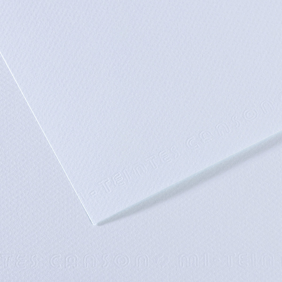 Open in modal - Canson Mi-Teintes Drawing Paper - 19" x 25", Azure, Single Sheet