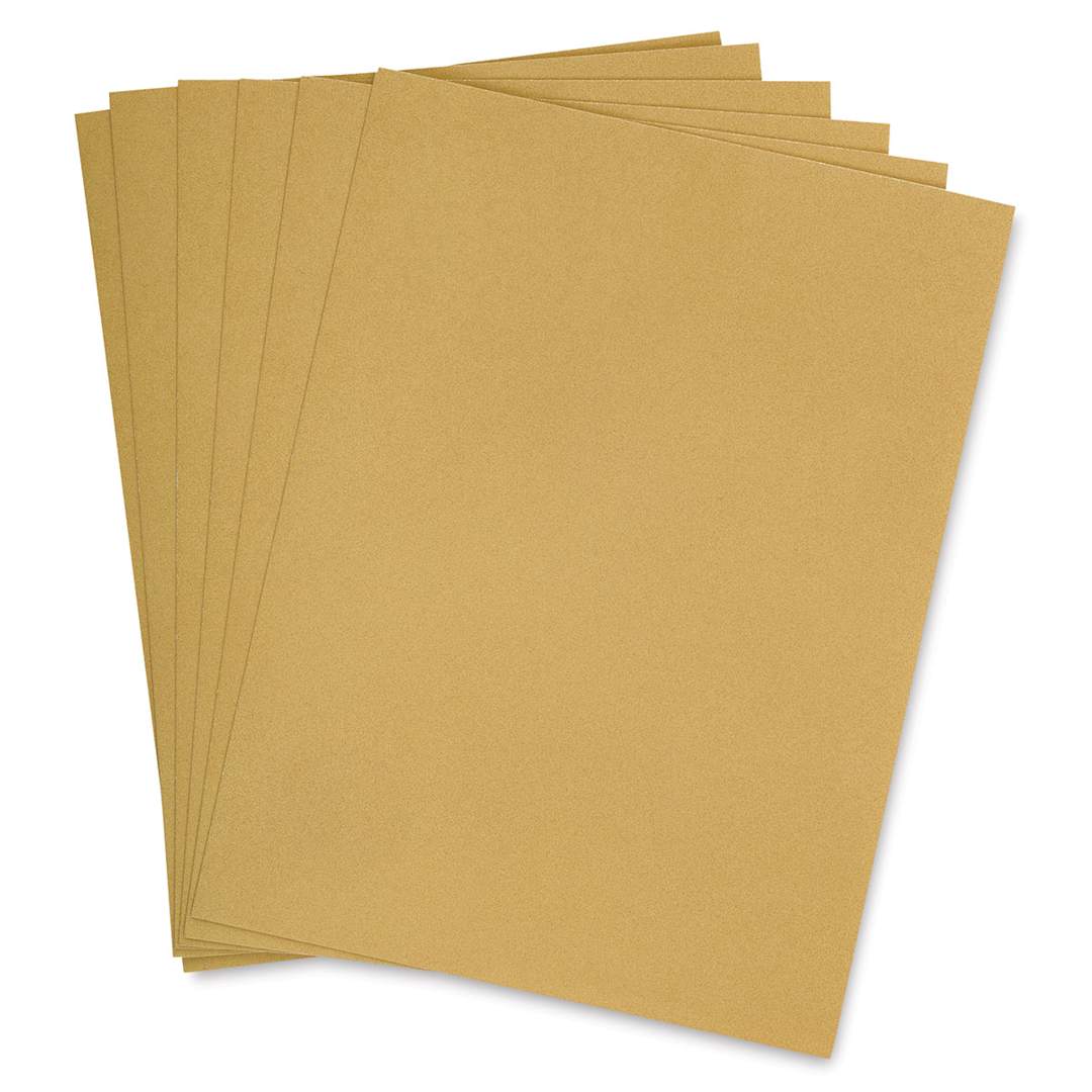 Open in modal - Sennelier La Carte Pastel Card - Monochrome Naples Yellow, 12" x 15-3/4", Pkg of 6