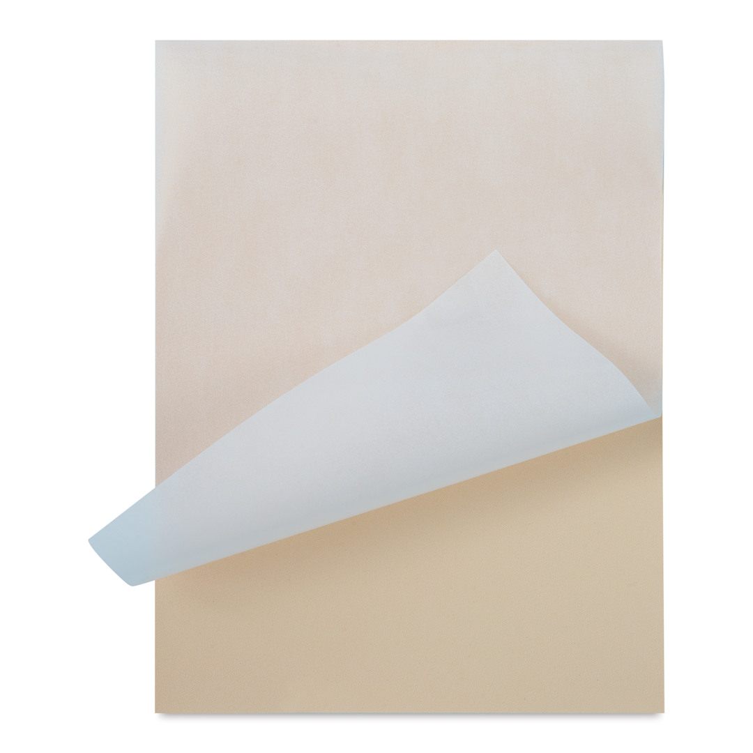Open in modal - Clairefontaine Pastelgrain Paper Pad - 7" x 9-1/2", Palette No. 2, 12 Sheets with crystal paper interlayers