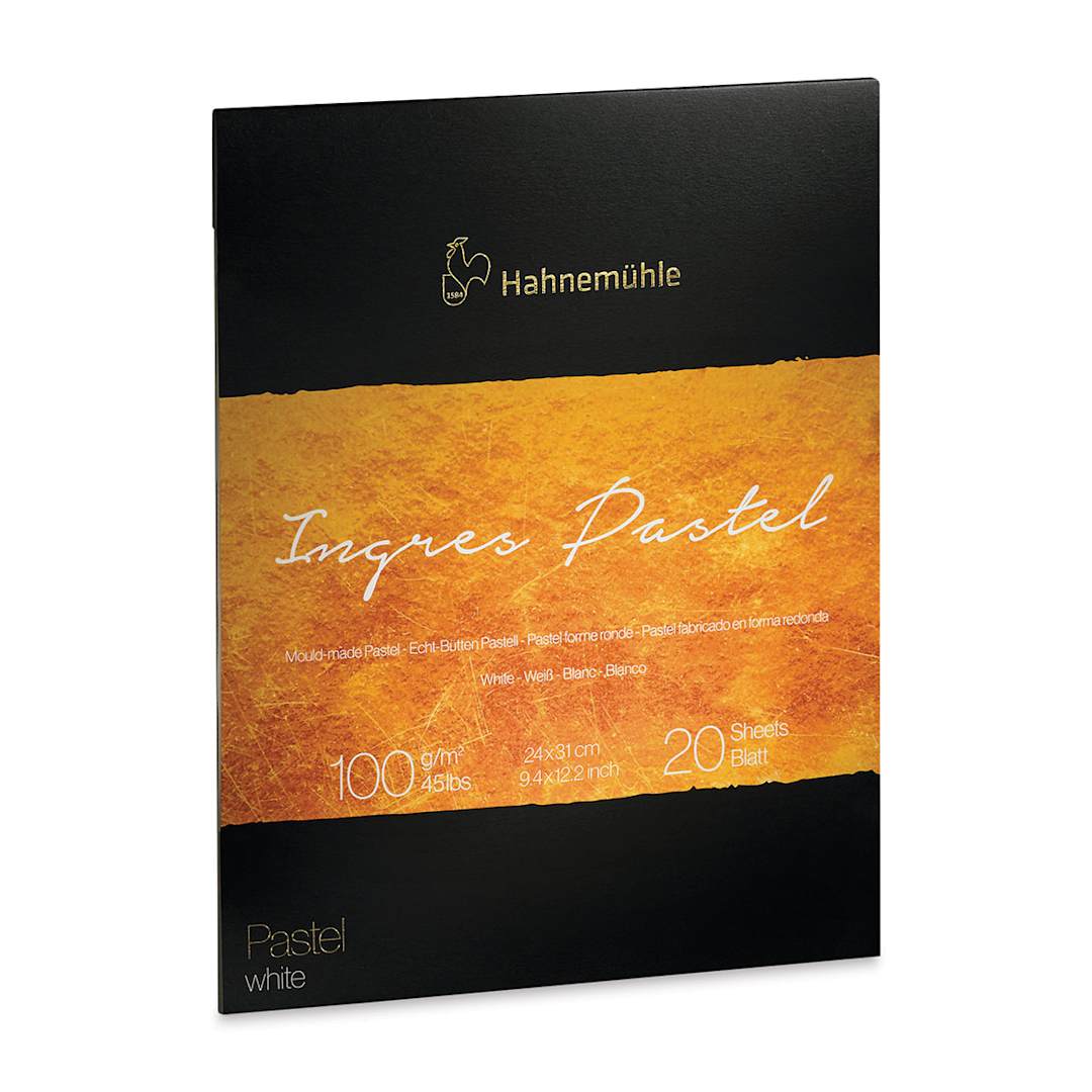 Open in modal - Hahnemühle Ingres Pad - White, 9.4" x 12.2", 20 Sheets