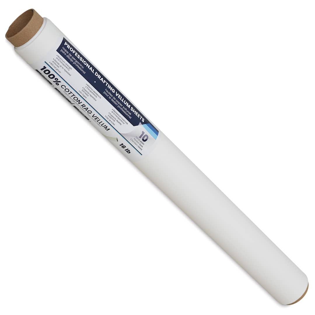Open in modal - Pacific Arc Drafting Vellum Roll - 24" x 10 yds, packaging