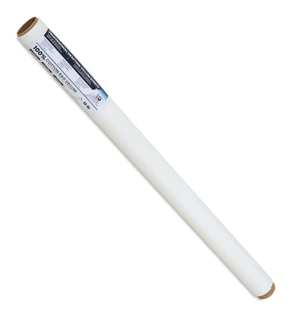 Open in modal - Pacific Arc Drafting Vellum Roll - 36" x 10 yds, packaging