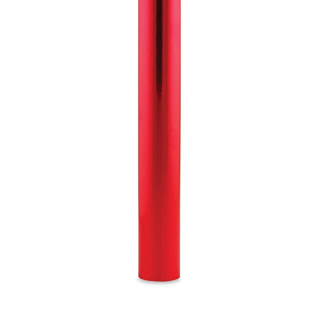 Open in modal - Hygloss Foil Paper - 26" x 25 ft, Red Foil, Roll
