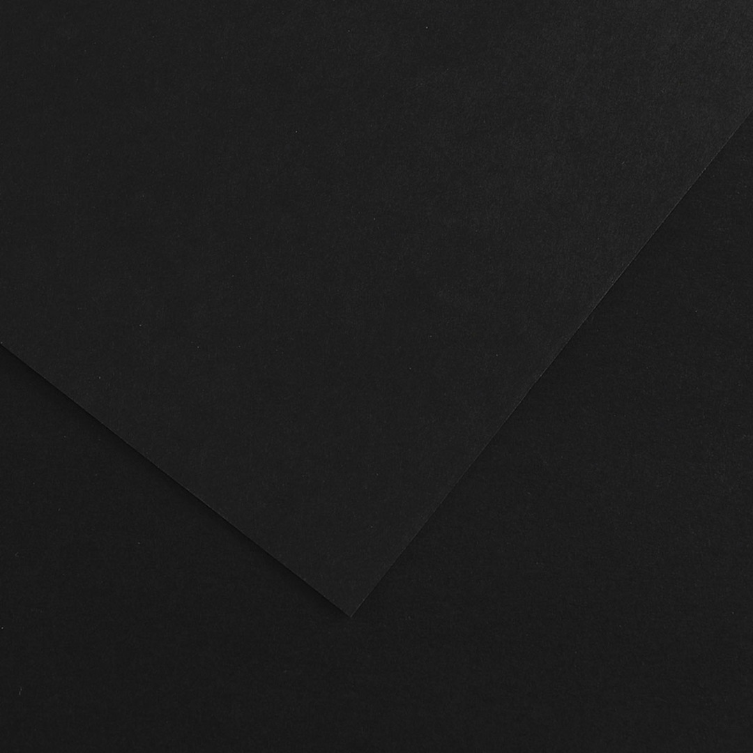 Open in modal - Canson Colorline Art Paper - 19" x 25", 150 gsm, Black