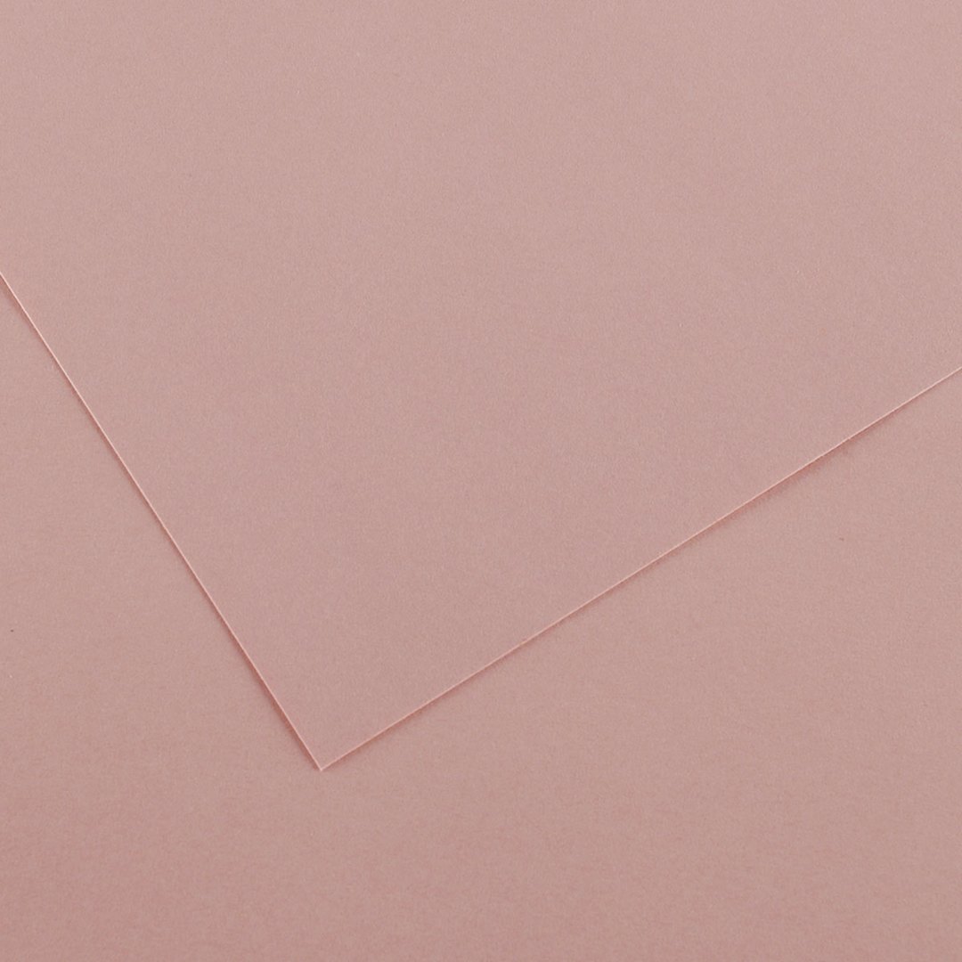 Open in modal - Canson Colorline Art Paper - 19" x 25", 150 gsm, Rose Petal