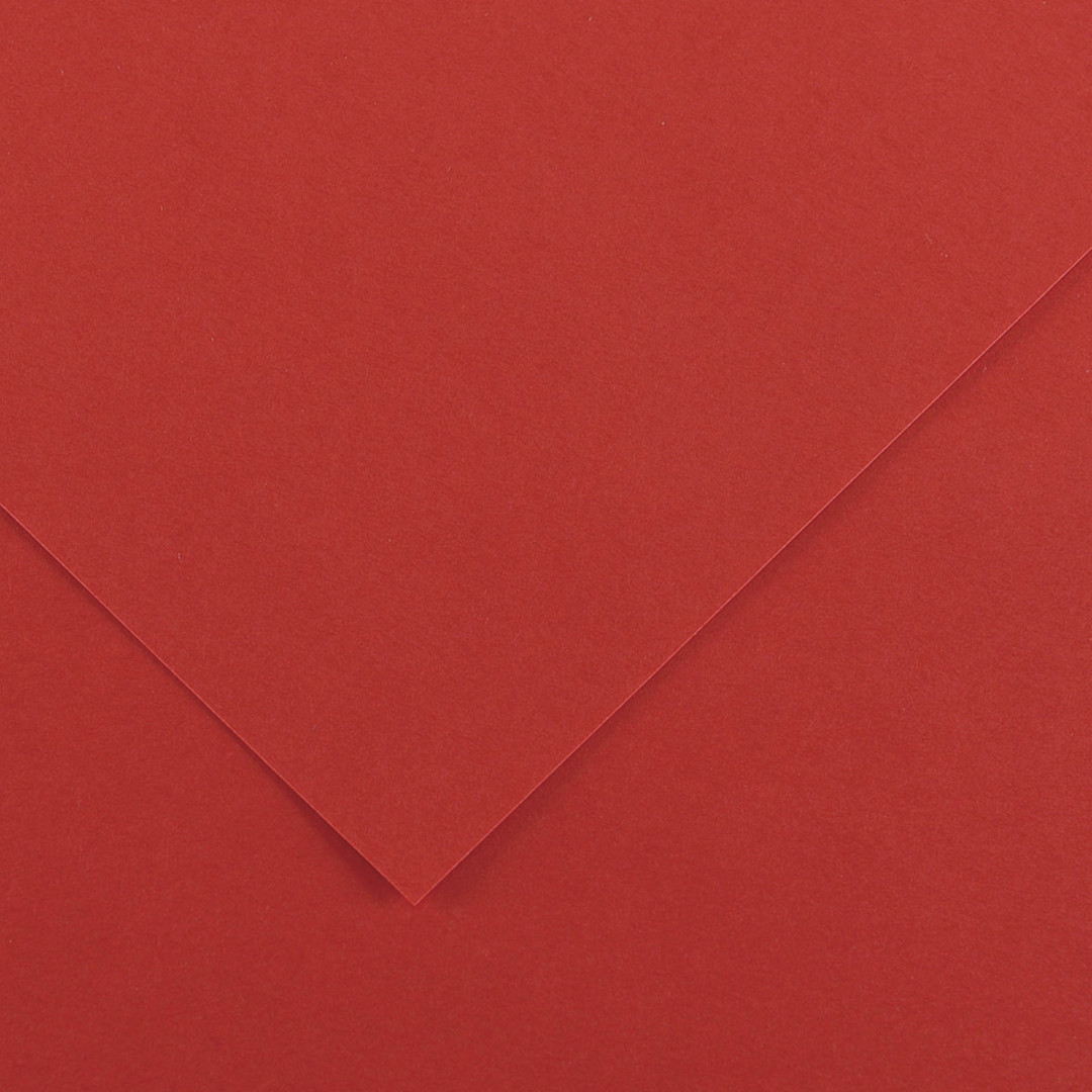 Open in modal - Canson Colorline Art Paper - 19" x 25", 300 gsm, Red