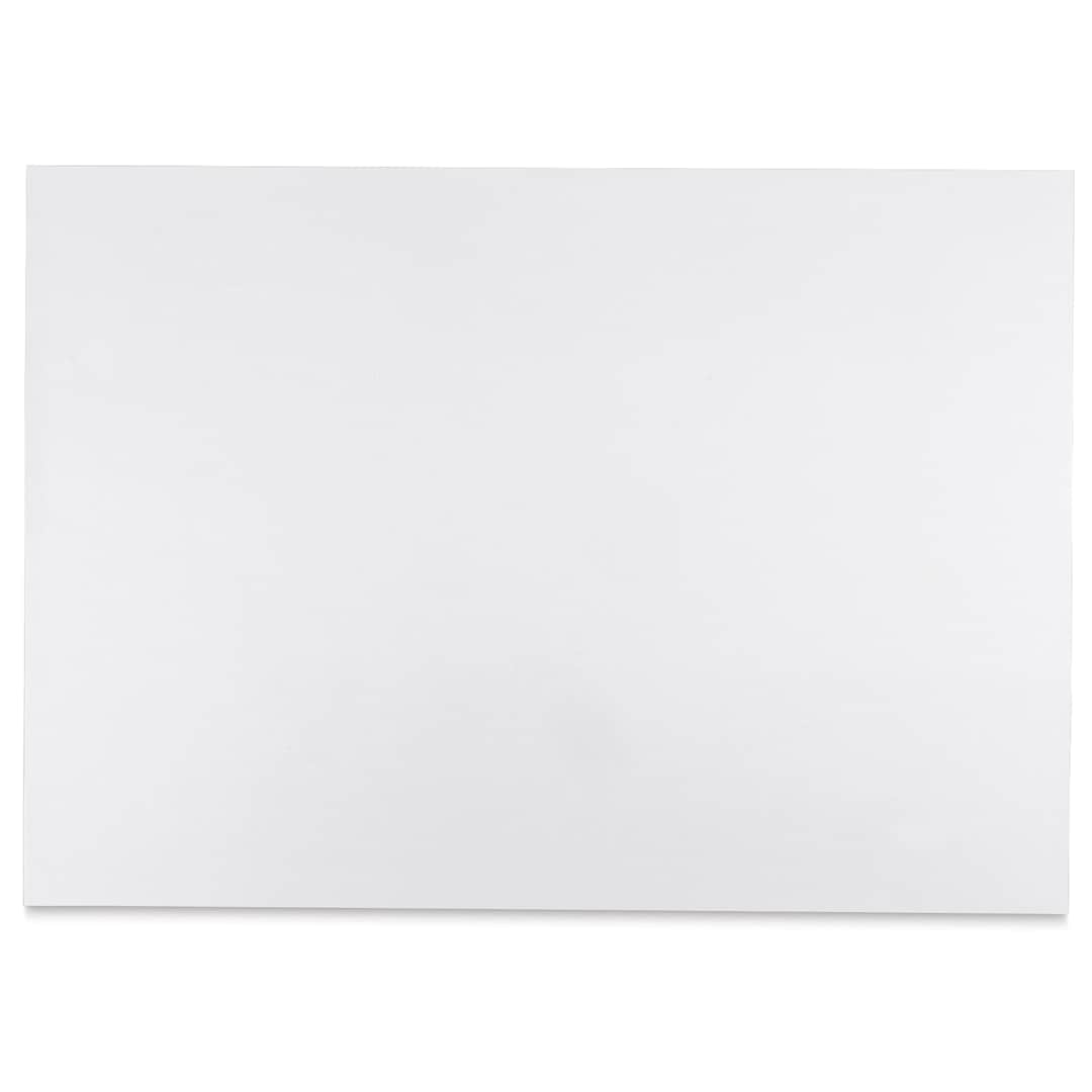 Open in modal - Blick Premium Construction Paper - 19-1/2" x 27-1/2", White, Single Sheet