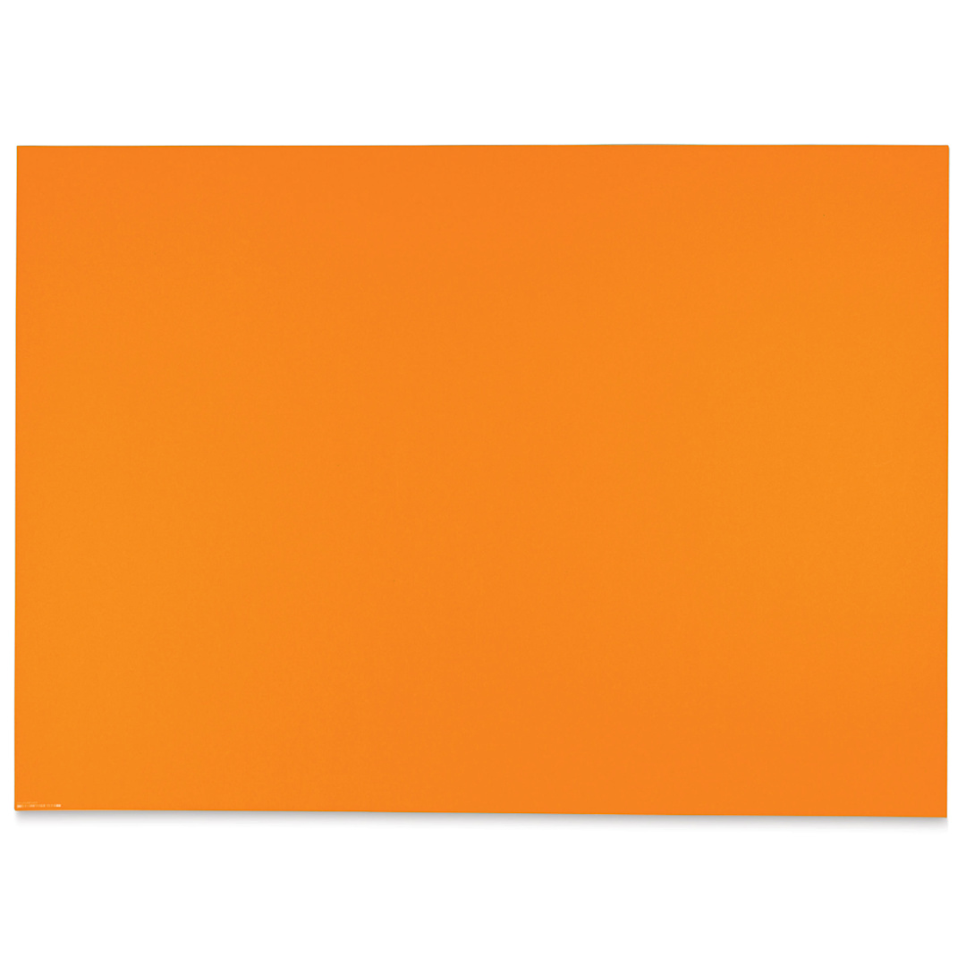 Open in modal - Blick Premium Construction Paper - 19-1/2" x 27-1/2", Orange, Single Sheet