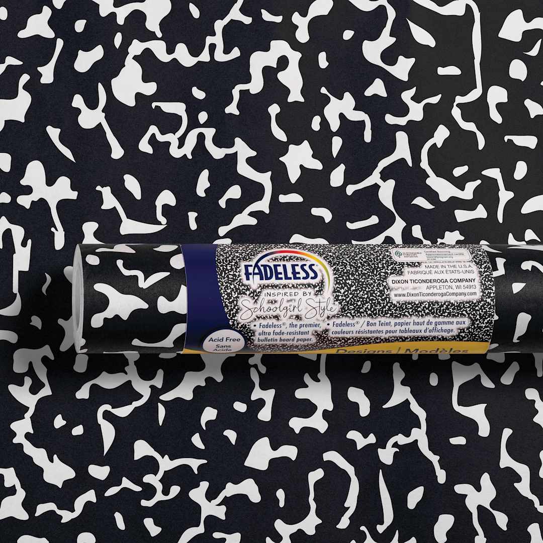 Open in modal - Fadeless Schoolgirl Style Bulletin Paper - Senior Year, 47-1/4" x 50' Roll in packaging