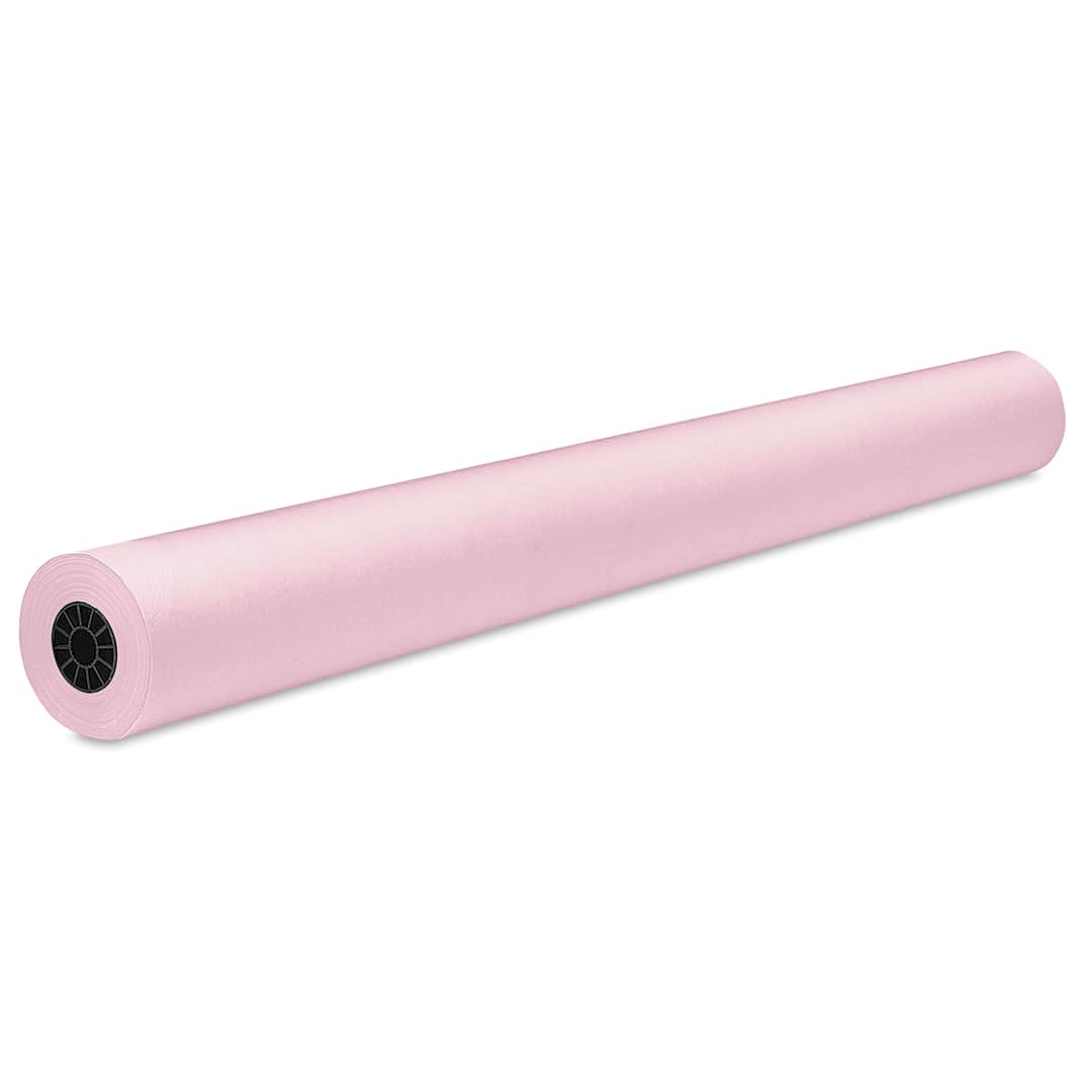 Open in modal - Rainbow Duo-Finish Economy Kraft Paper - 48" x 200 ft, Pink