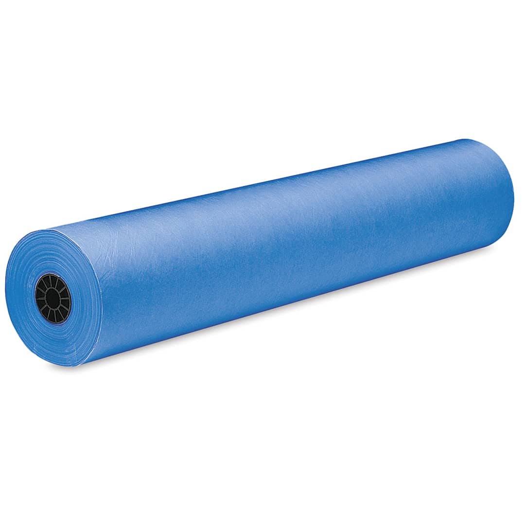 Open in modal - Rainbow Duo-Finish Economy Kraft Paper - 36" x 1000 ft, Aqua