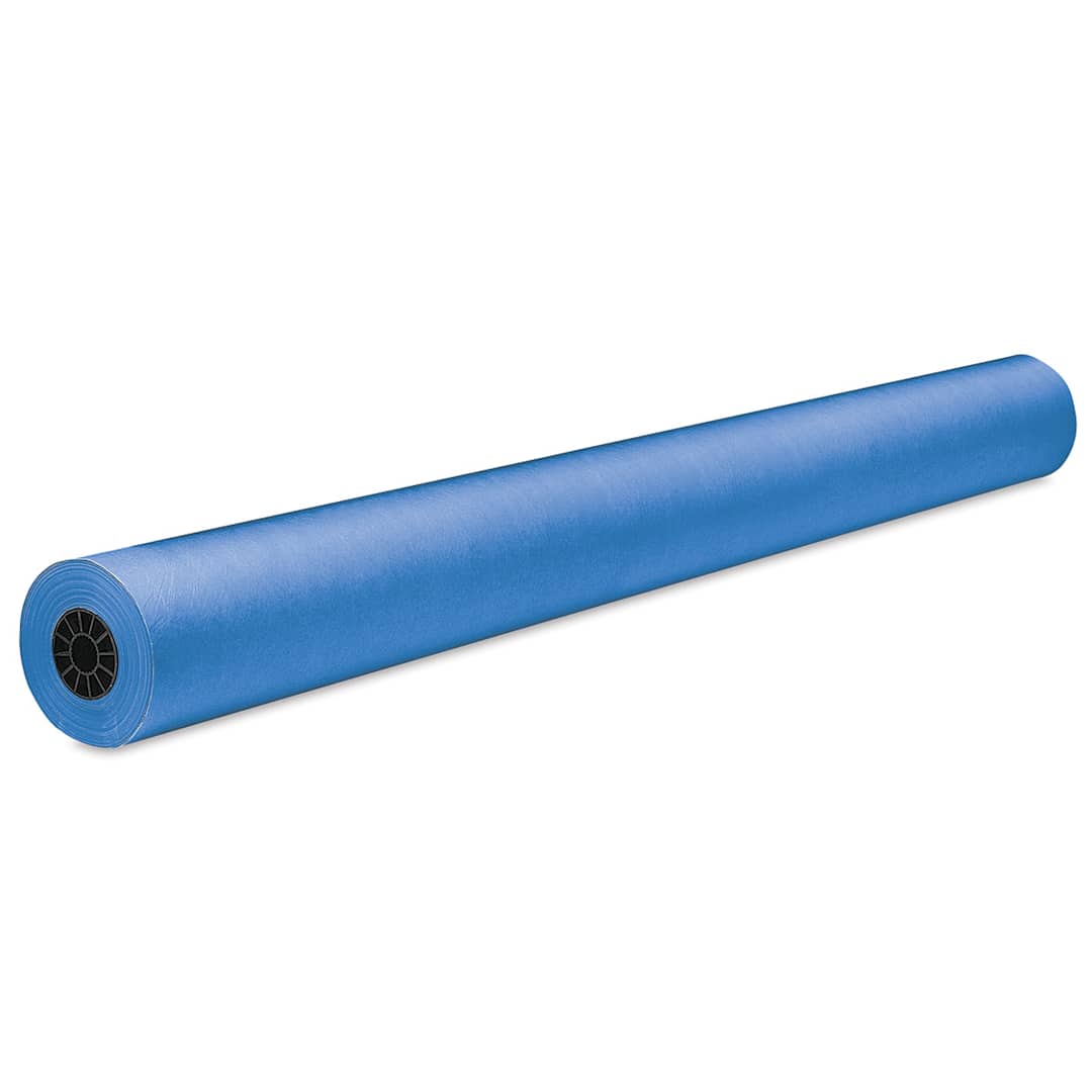 Open in modal - Rainbow Duo-Finish Economy Kraft Paper - 48" x 200 ft, Aqua