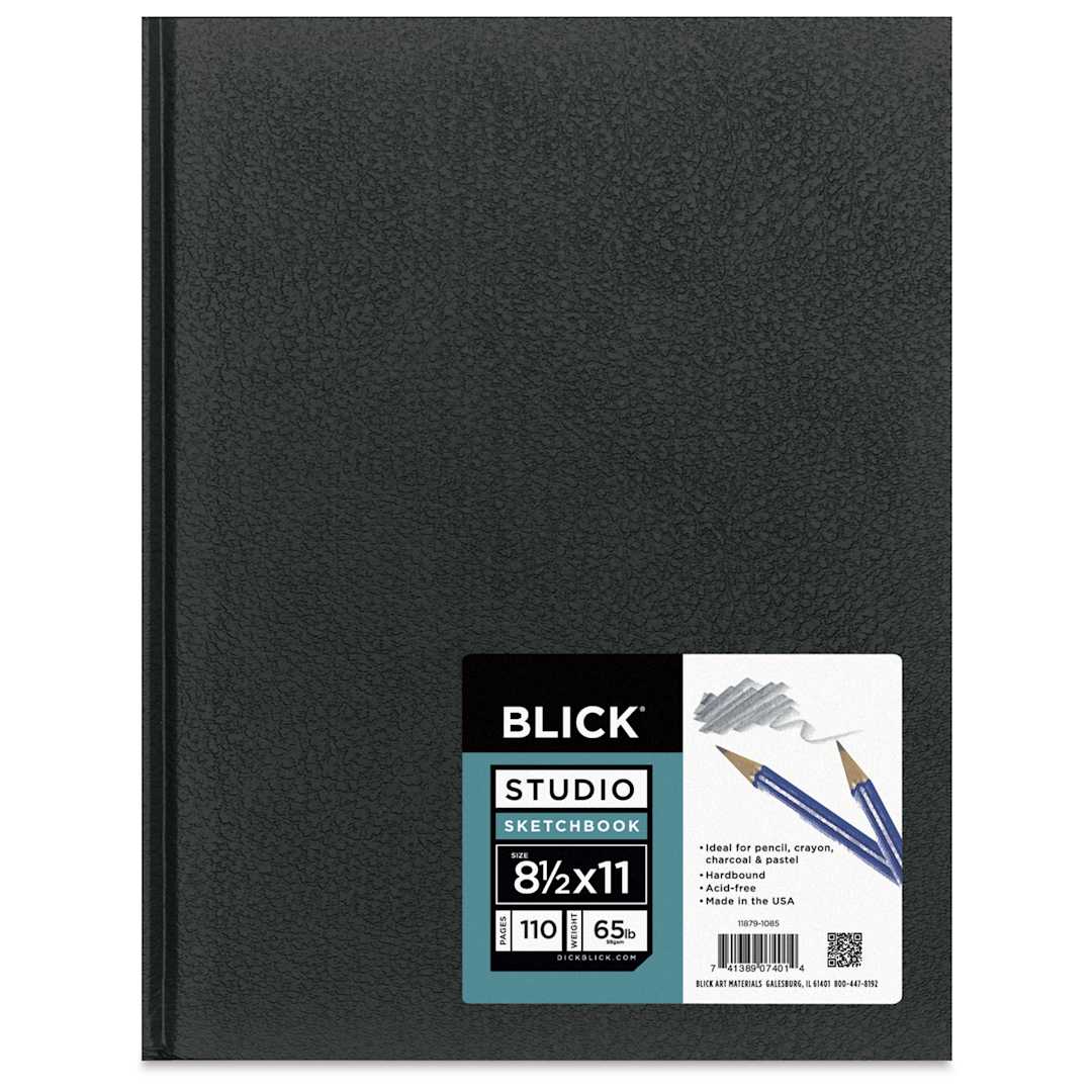 Open in modal - Blick Studio Hardbound Sketchbook - 8-1/2" x 11"