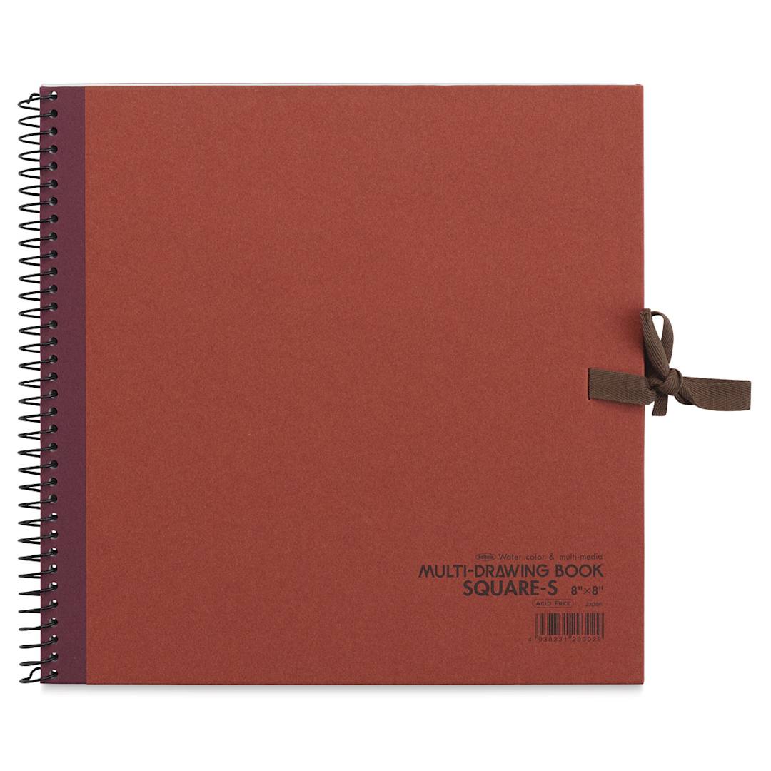 Open in modal - Holbein Multimedia Book - 8" x 8", Rust