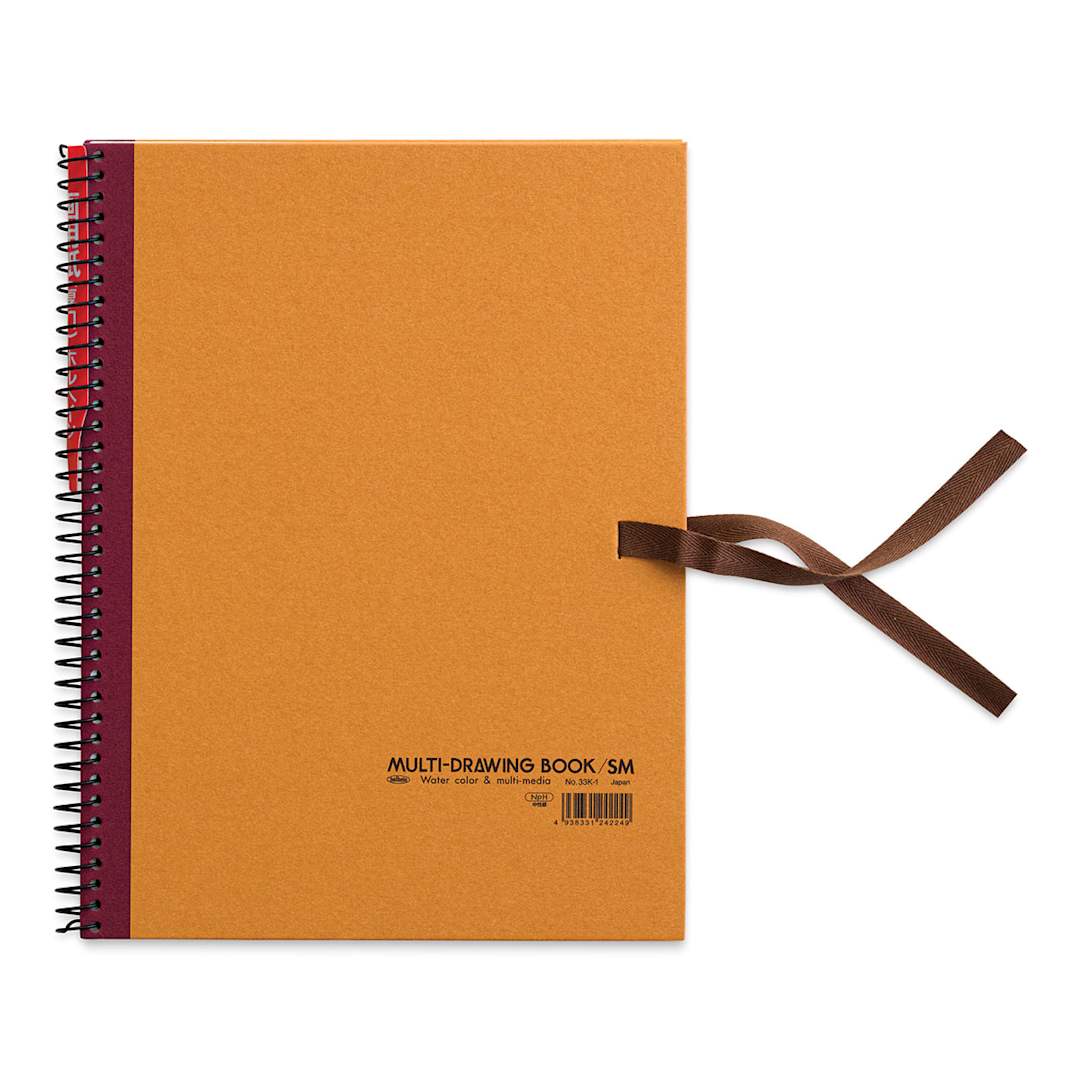 Open in modal - Holbein Multimedia Book - 9-1/4" x 6-1/2", Brown