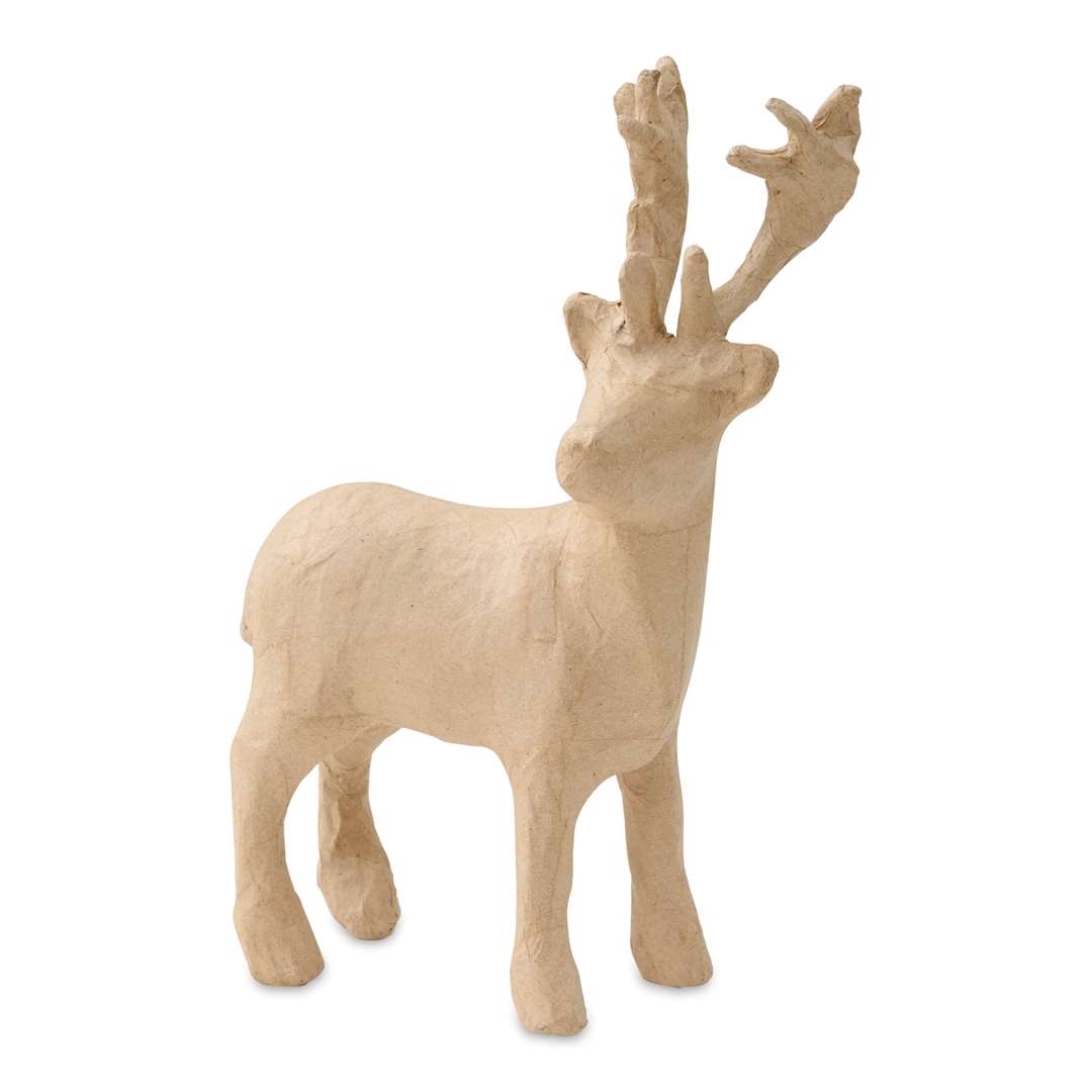 Open in modal - Decopatch Medium Paper Mache Animal - Reindeer