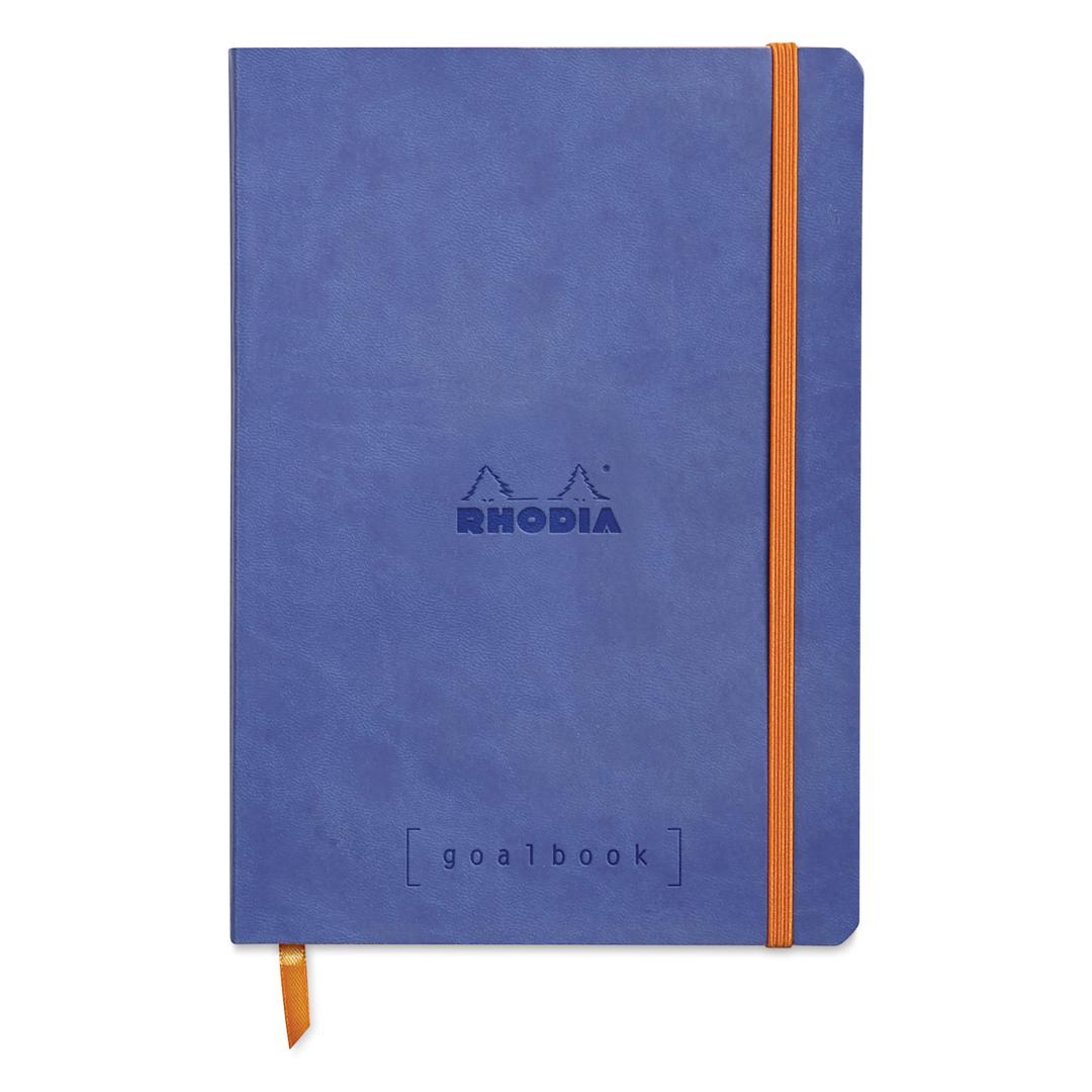 Open in modal - Rhodia Dotted Goalbook - 5-1/2" x 8-3/4", Sapphire