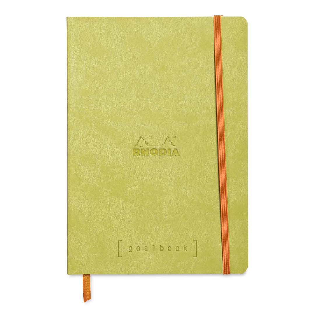 Open in modal - Rhodia Dotted Goalbook - 5-1/2" x 8-3/4", Anise