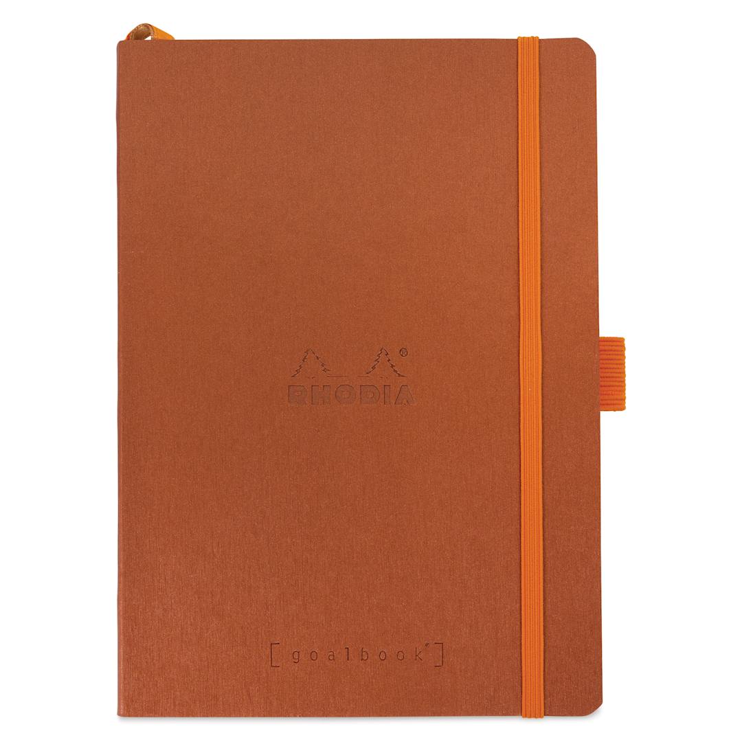 Open in modal - Rhodia Dotted Goalbook - 5-1/2" x 8-3/4", Bronze