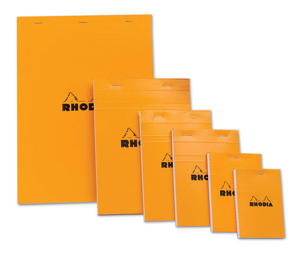 Open in modal - Rhodia Orange Notepads