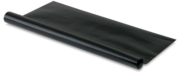 Open in modal - Lineco Leather Book Cloth - Black Rolled Sheet