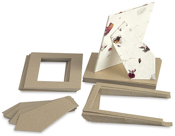 Open in modal - Cover-it Picture Frame Kit - Components laid out in stacks