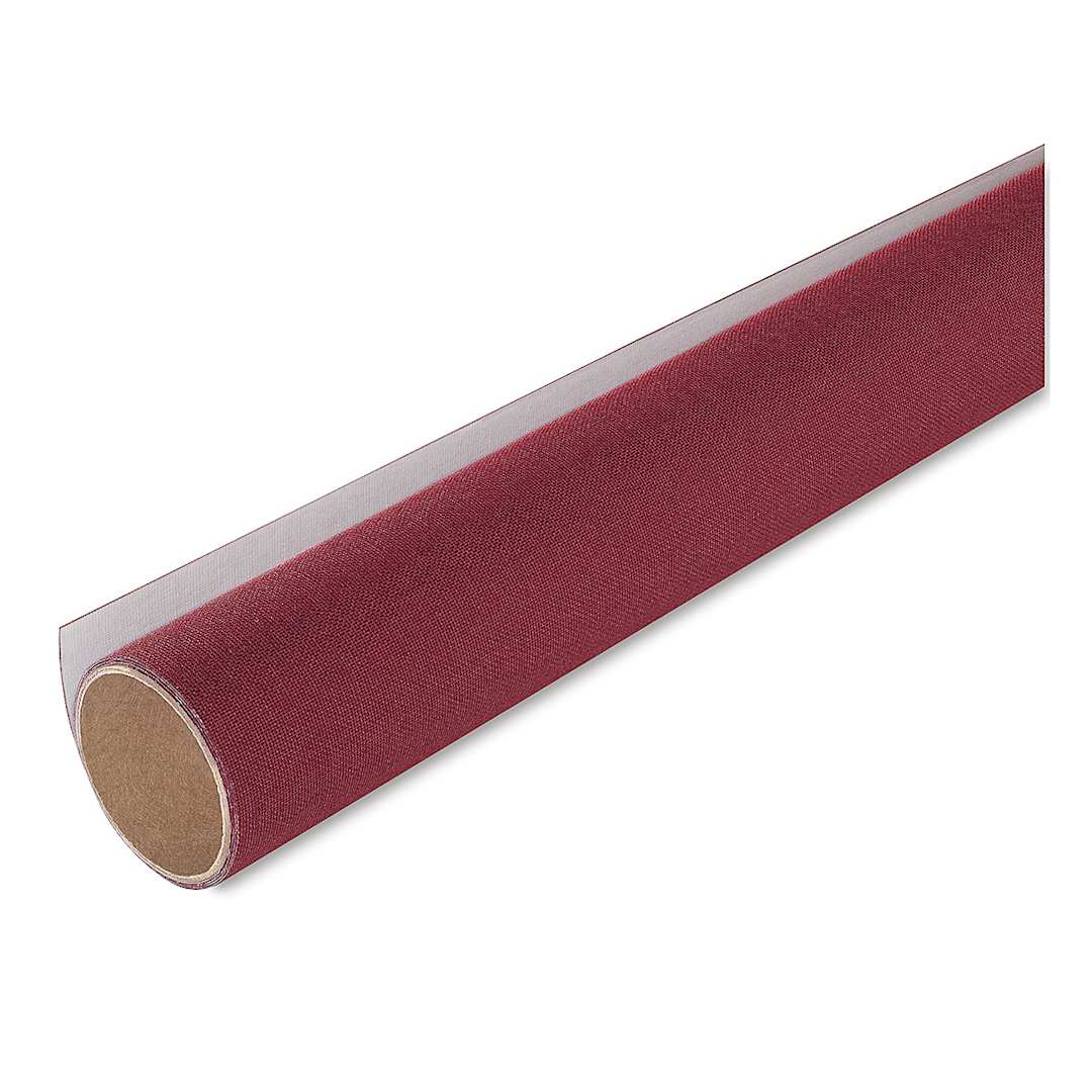 Open in modal - Lineco Book Cloth - 17" x 19", Burgundy, Rolled Sheet