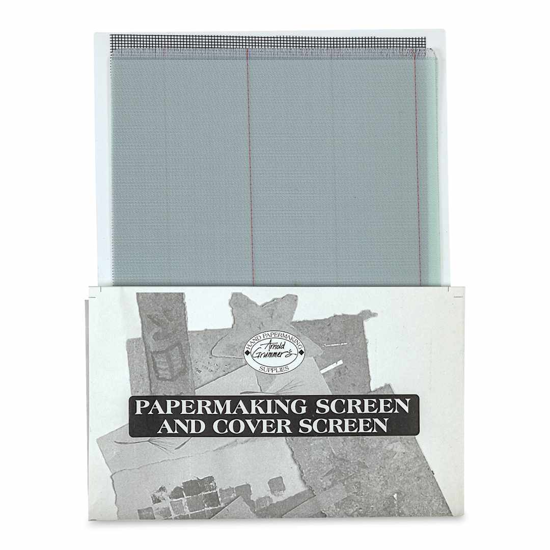 Open in modal - Arnold Grummer Papermaking Screen - 6" x 9"