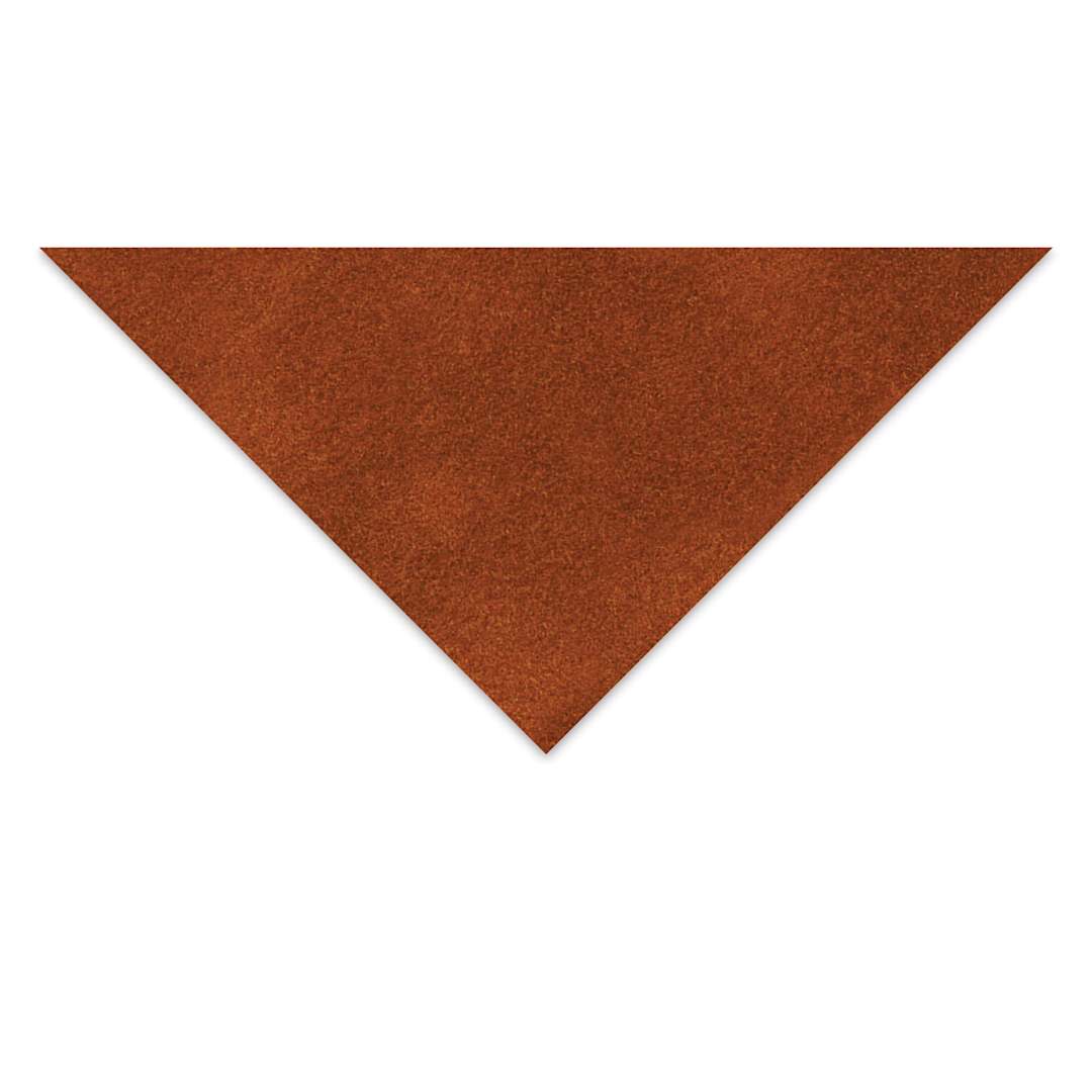 Open in modal - Crescent Berkeley Suede White Core Matboard - 32" x 40", Firelight, 4-ply, corner