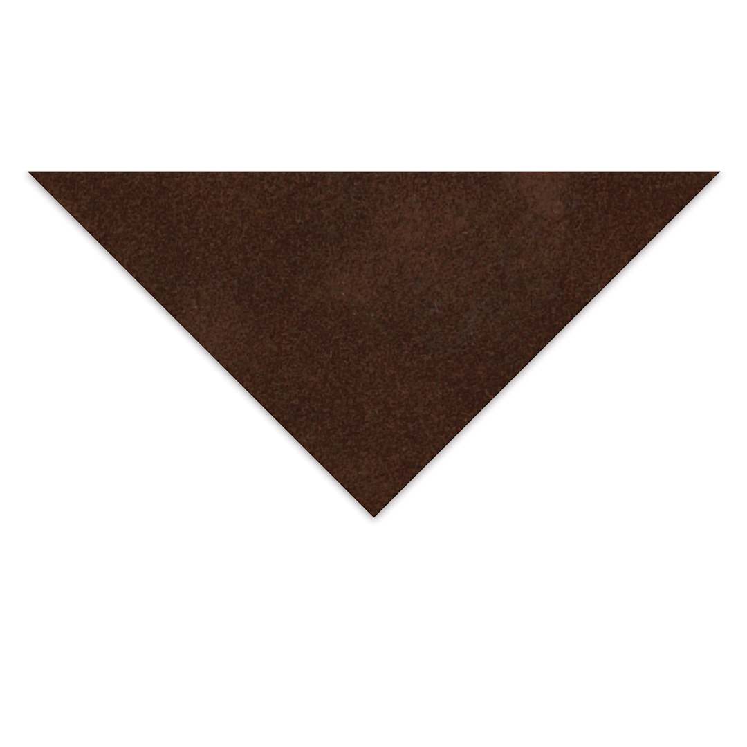 Open in modal - Crescent Berkeley Suede White Core Matboard - 32" x 40", Cocoa, 4-ply, corner
