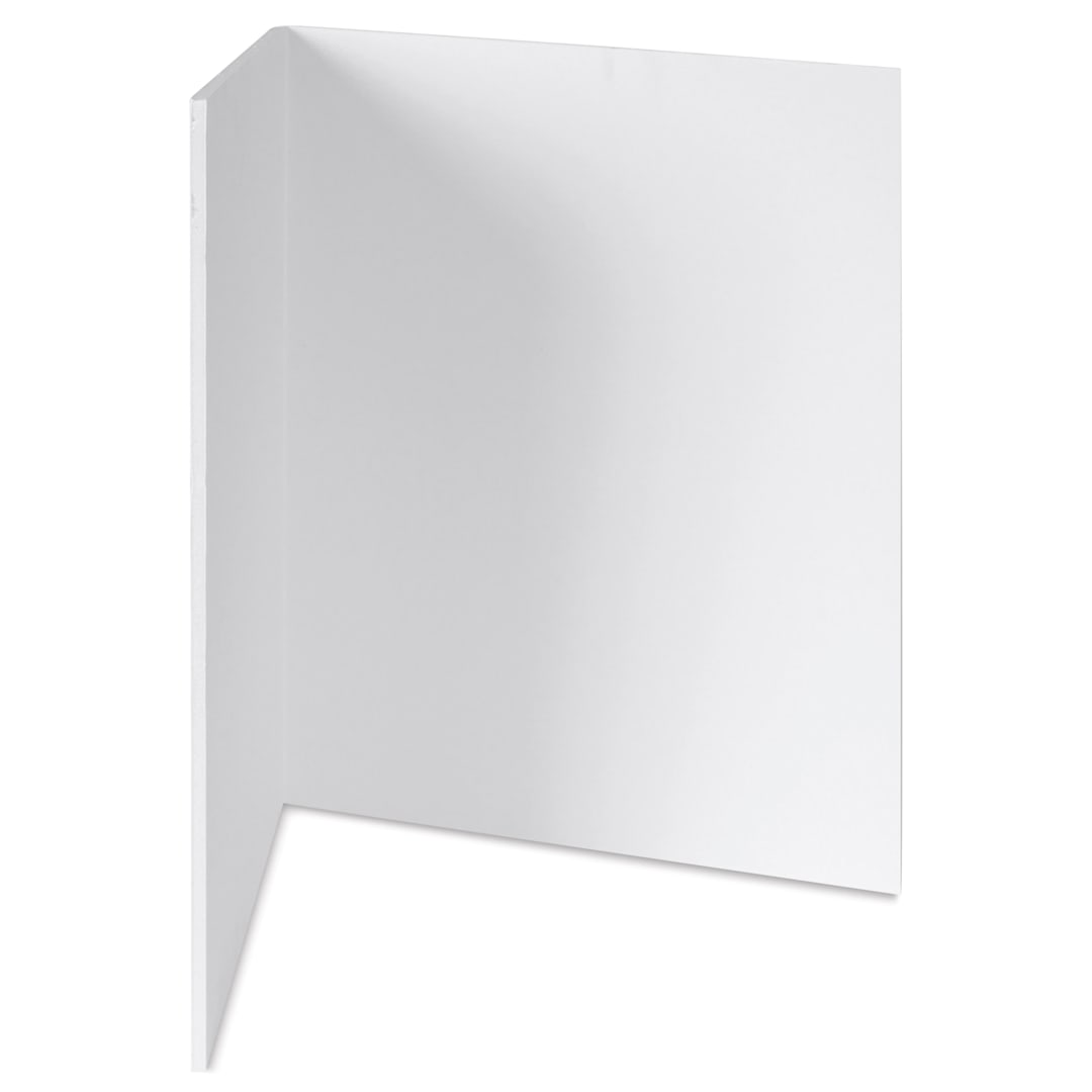 Open in modal - Fome-Cor Pro Folding Foam Pres Board - Bi-Fold, White, 9" x 12" x 3/16"