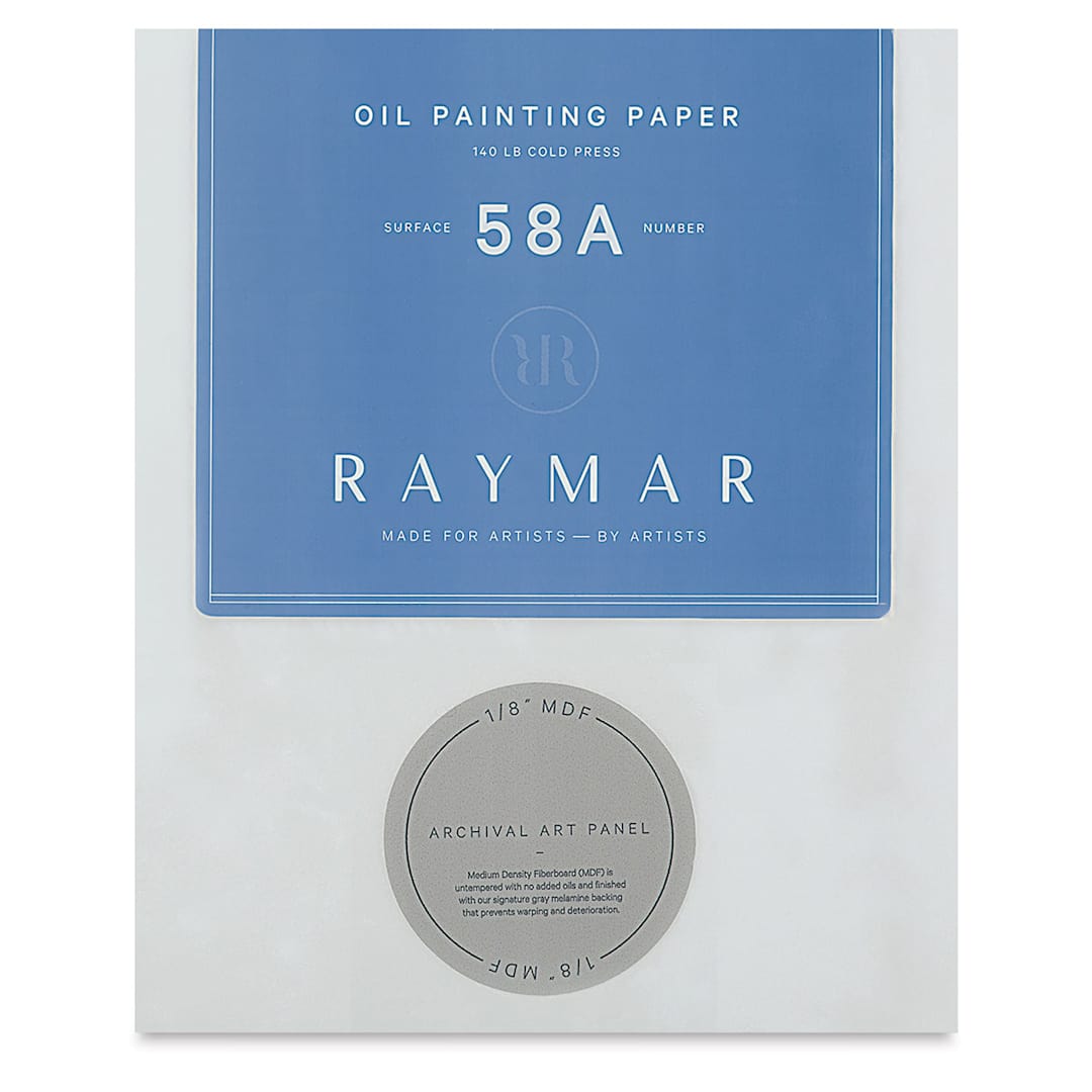 Open in modal - RayMar Arches Oil Paper Panel - 6" x 8"