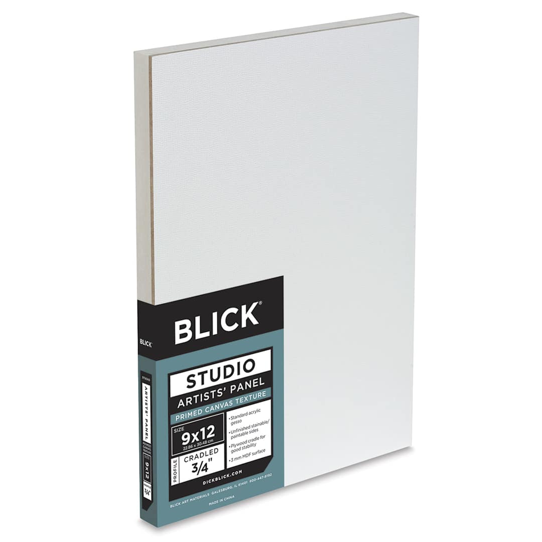 Open in modal - Blick Studio Artists' Board - 9" x 12" x 3/4", Traditional