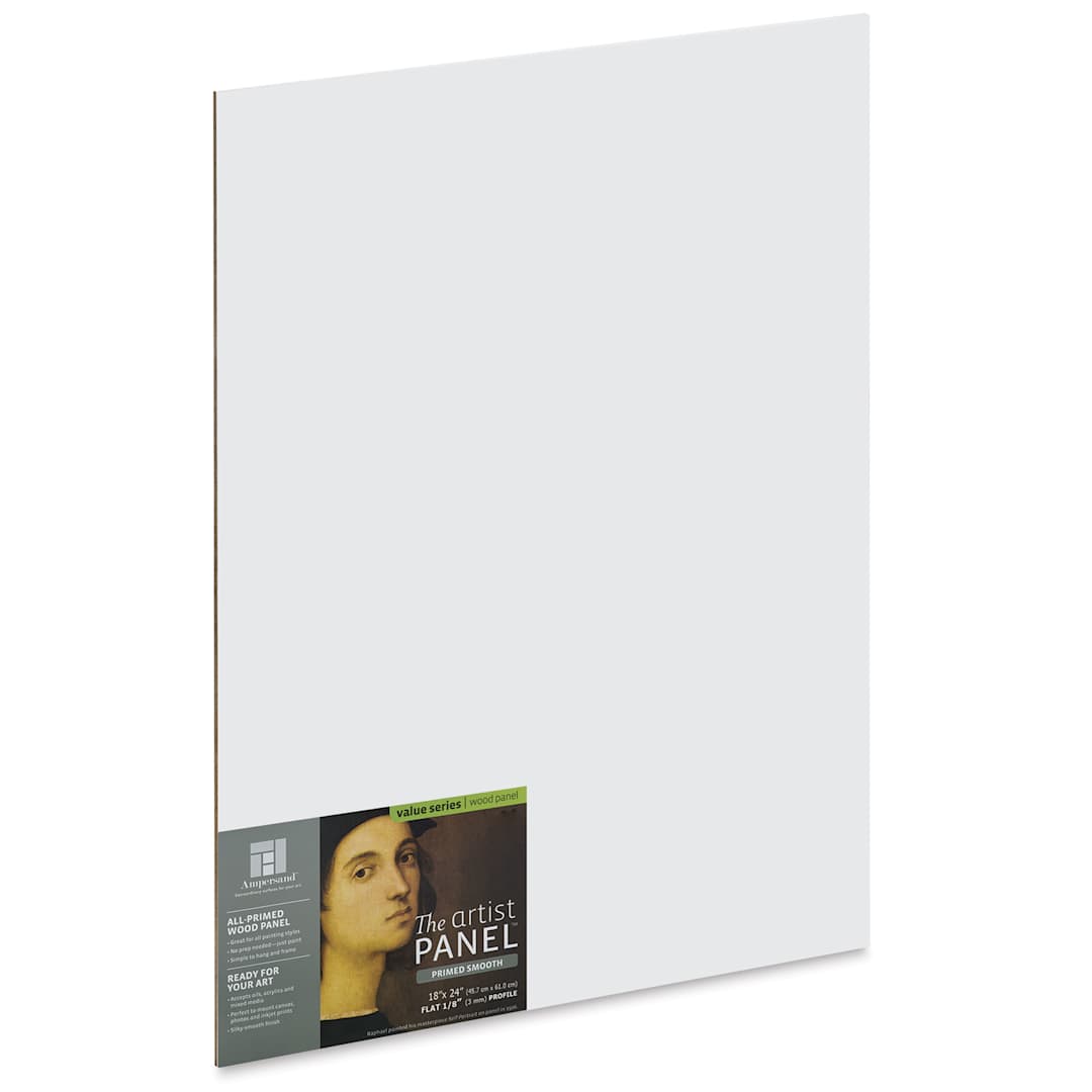 Open in modal - Ampersand Value Series Artist Panel - Smooth, 18" x 24", 1/8" Profile