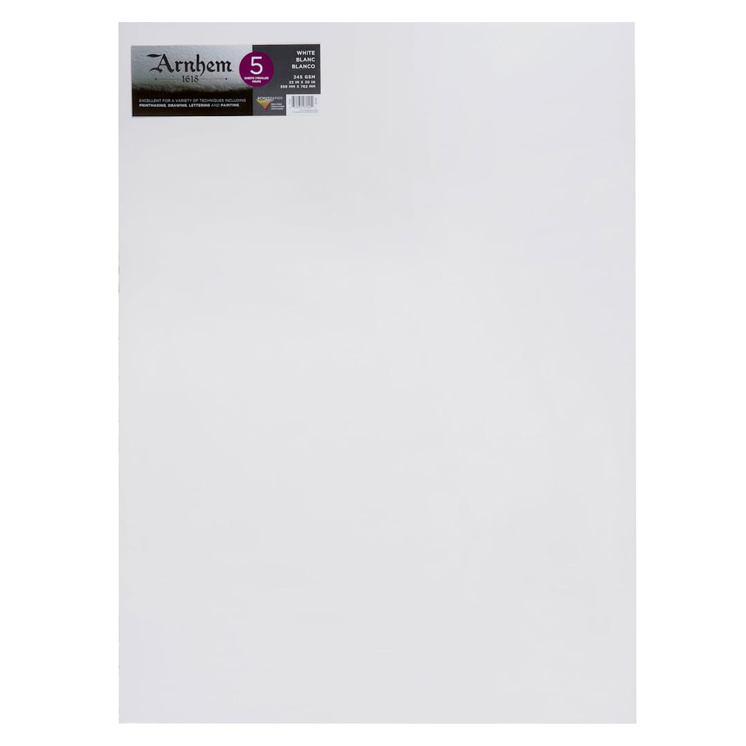 Open in modal - Speedball Arnhem 1618 Paper Pad - Kraft - 22" x 30", 245 gsm, 5 Sheets